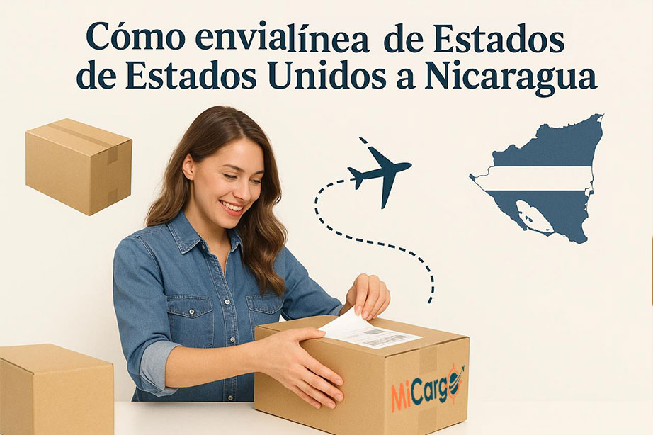 encomiendas de Estados Unidos a Nicaragua, encomiendas de USA a Nicaragua, enviar encomiendas a Nicaragua desde USA, mandar paquetes a Nicaragua desde EE.UU, envío aéreo envío marítimo desde USA a Nicaragua