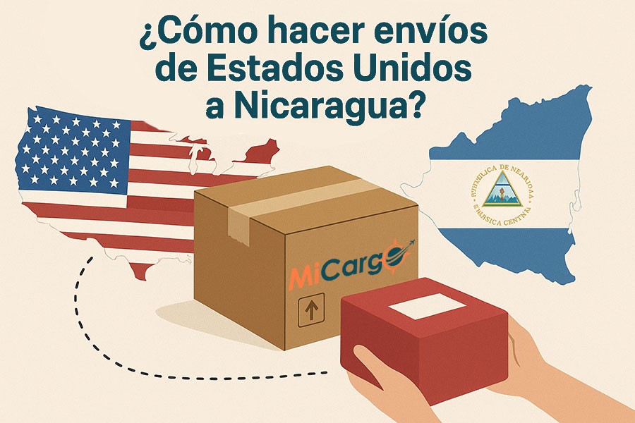 MiCargo Nicaragua. Como hacer envios y compras de internet de Estados Unidos a Nicaraga, agencia de envios Nicaragua, encomiendas de EE.UU a Nicaragua, Compras en linea en Amazon, Envios a Nicaragua de Estados Unidos